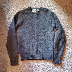 Vintage wool grey sweater